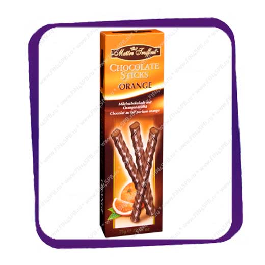 фото: Maitre Truffout Chocolate Sticks Orange